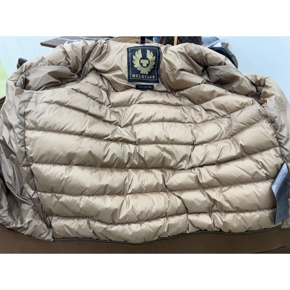 Belstaff Brown Circuit Down Jacket, Men's Size IT/EU 50/(UK/US 40 (coat100thrif - Picture 7 of 10